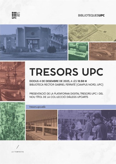 Presentació de Tresors UPC, portal del patrimoni cultural de la UPC